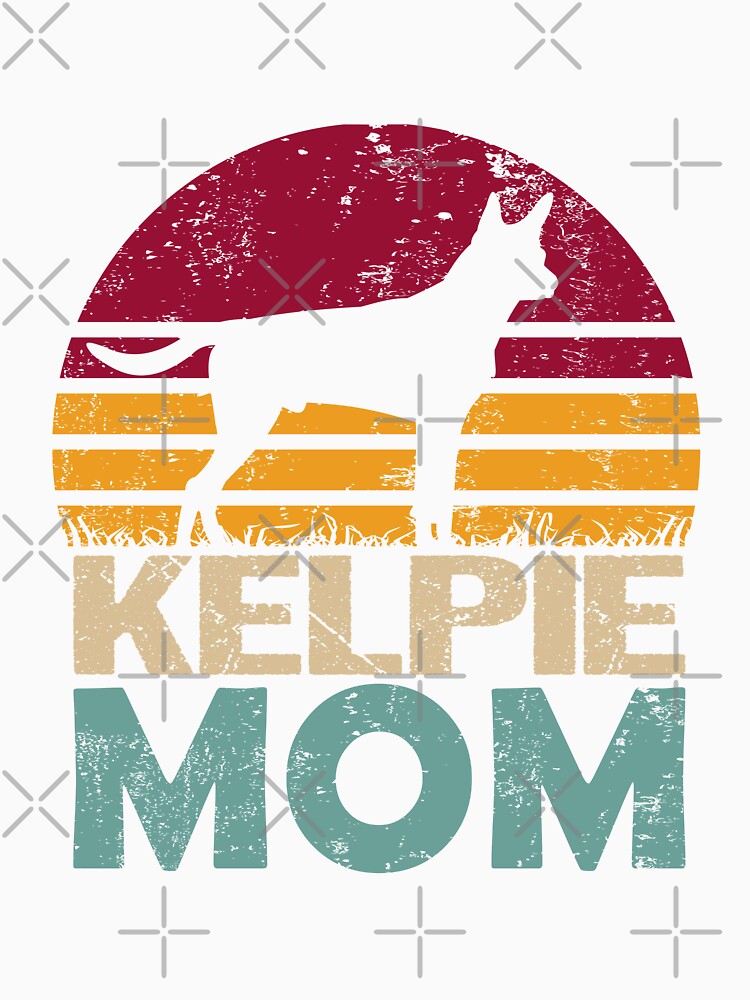 Australian Kelpie Mom Grandma Girl Vintage Gift by richter74