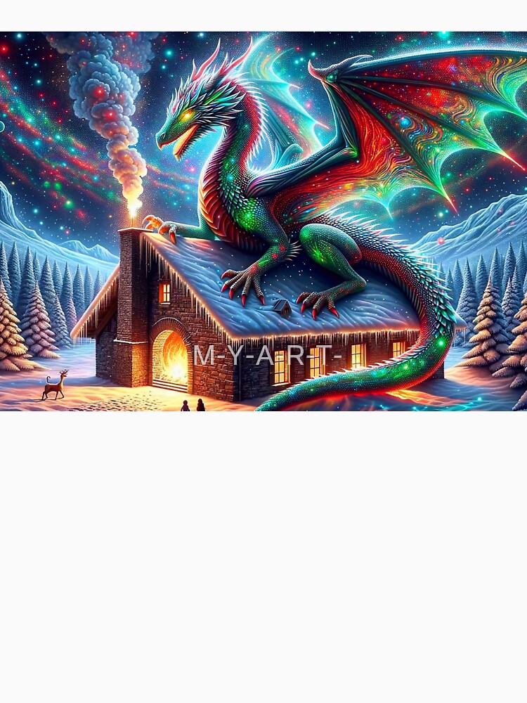 Wild Dragon on the Roof by M-Y-A-R-T-