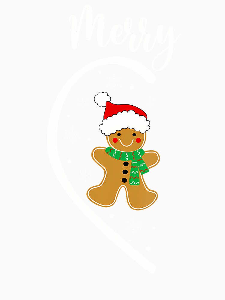 Merry Christmas Gingerbread Couple Christmas 	 Matching by LynneMarisa