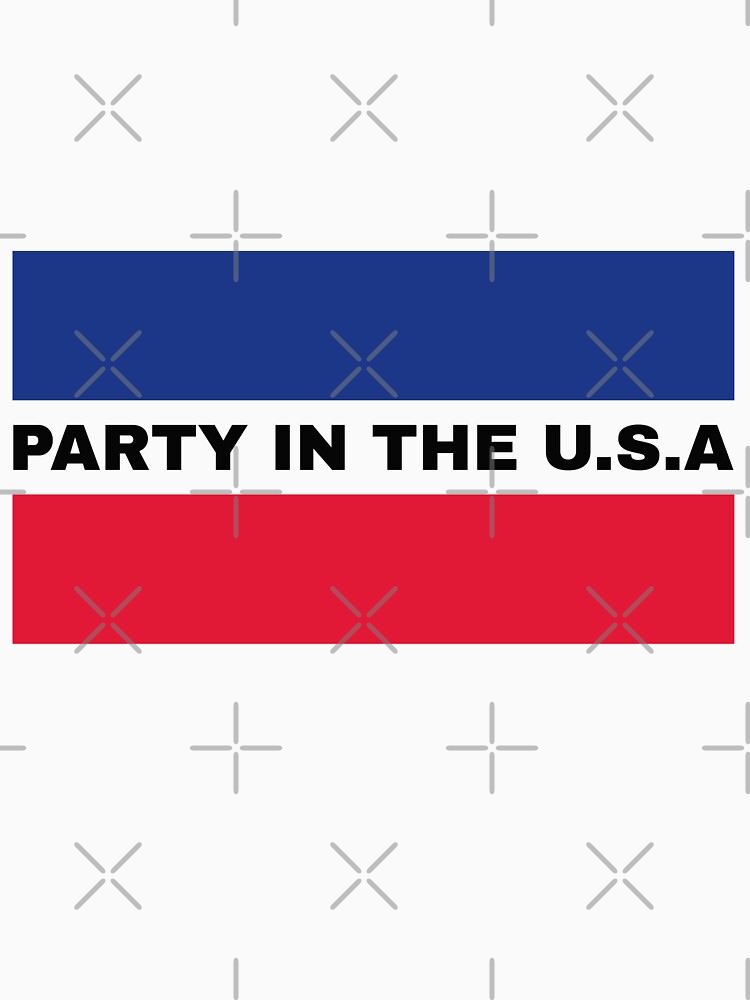PARTY IN THE U.S.A STICKER by SuccessfulVibes