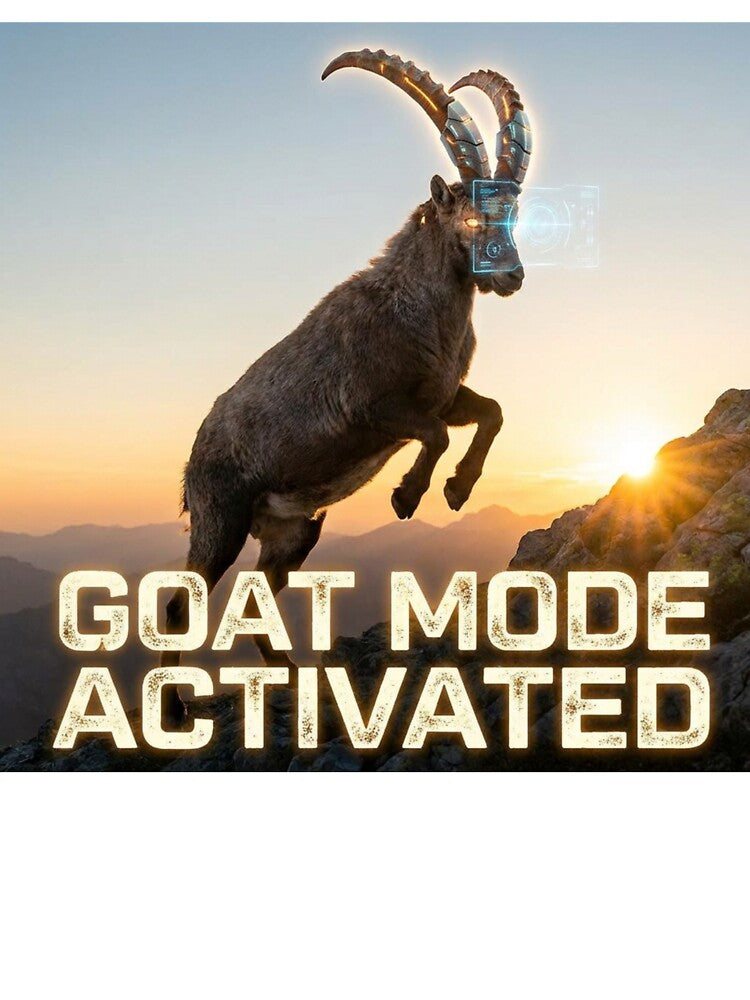 goat motivation design by creatorarun