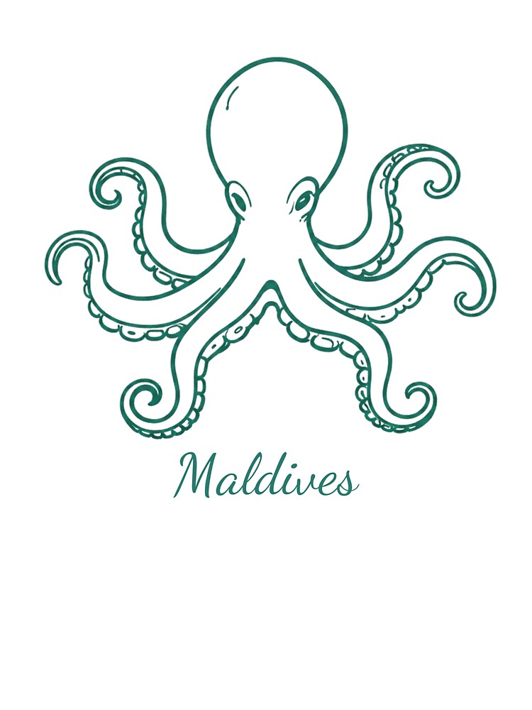 Octopus, Maldives by CuratorMv