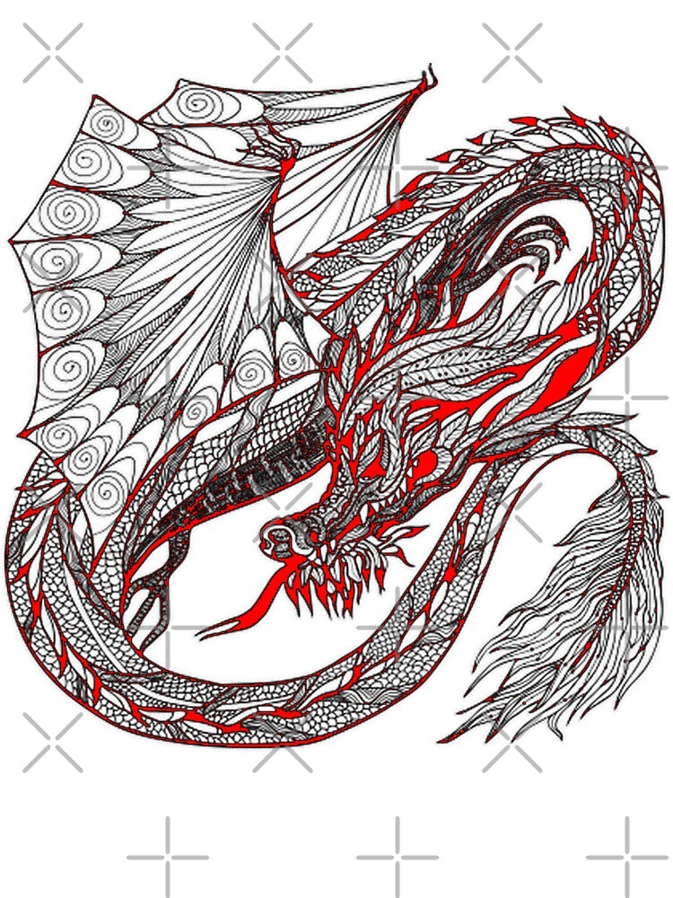 Red Dragon FIRE by NSR Créateur