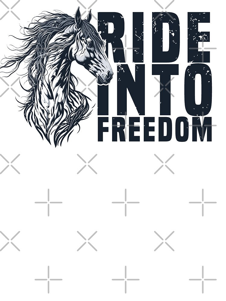 Ride Into Freedom Horse by casualVisions