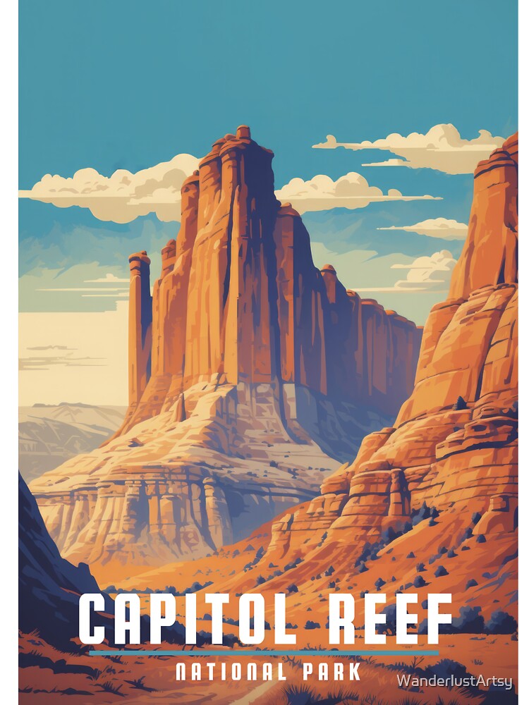 Capitol Reef National Park by WanderlustArtsy