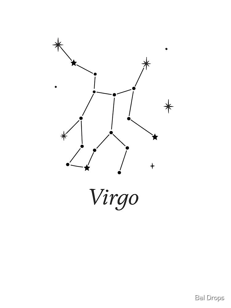 The Minimalist Virgo Constellation by Bal Drops