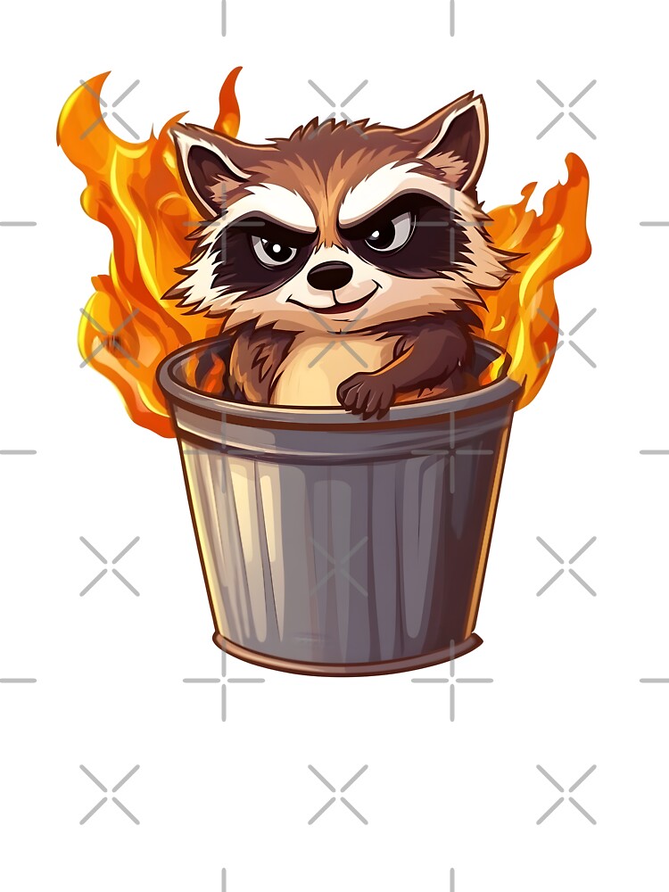 mad raccoon by aeaeaeae