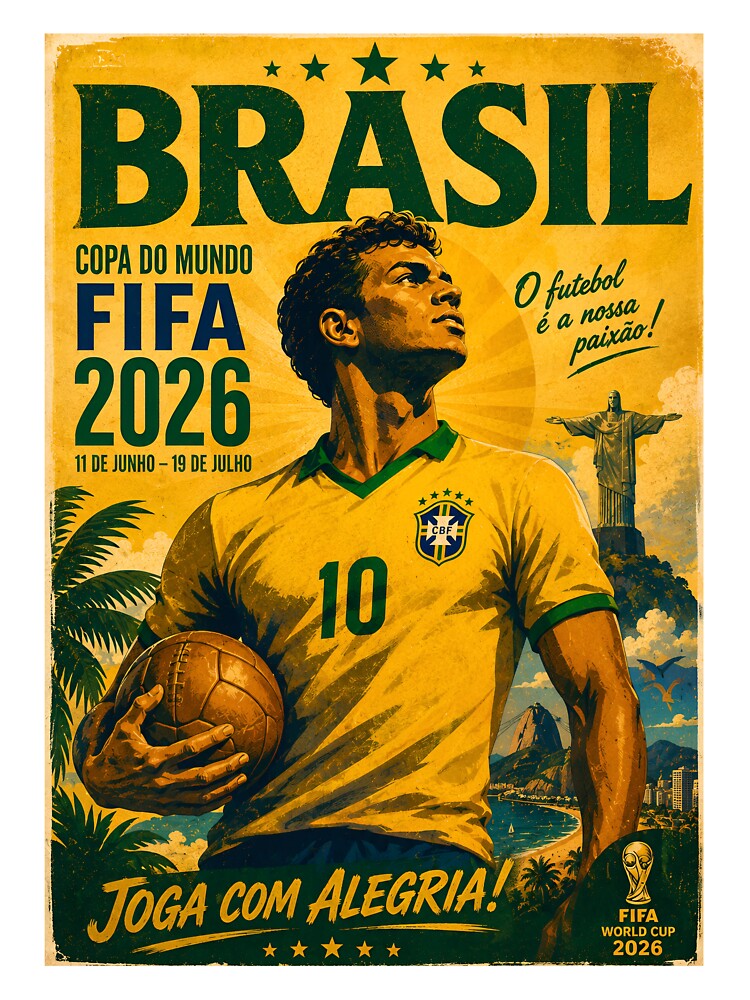World Cup 2026 Brazil by JETJETDesign