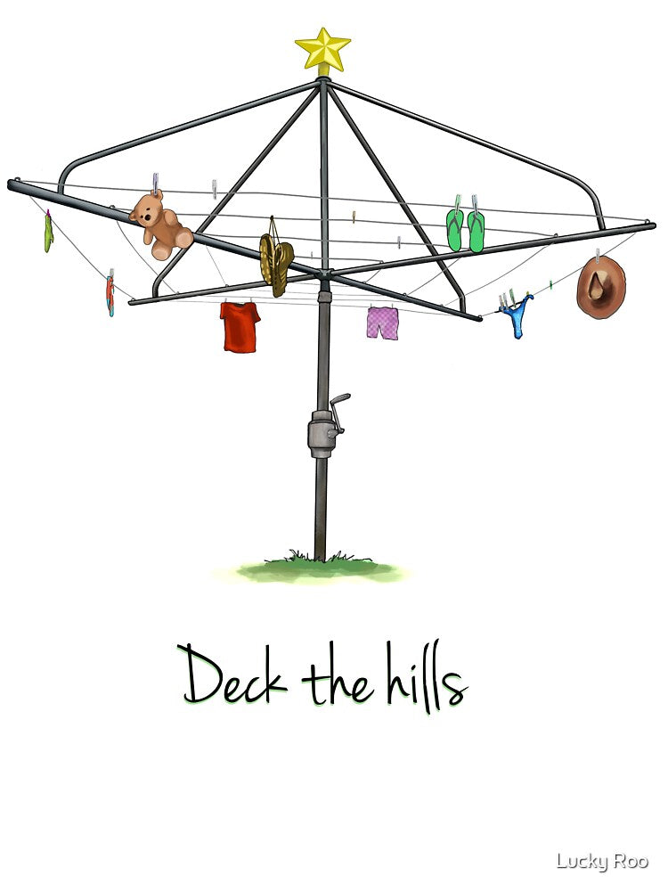 DECK THE HILLS - LAUNDRY EDITION by Lucky Roo