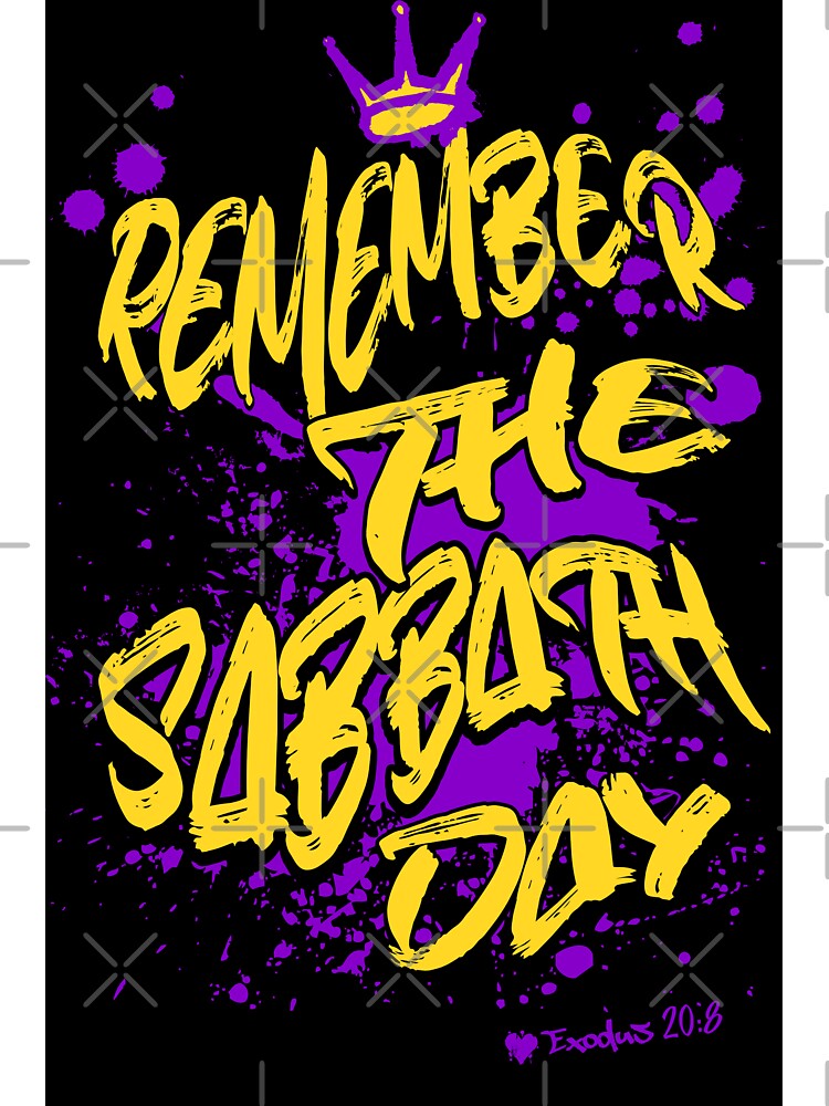 Remember the Sabbath Day by FFPrints