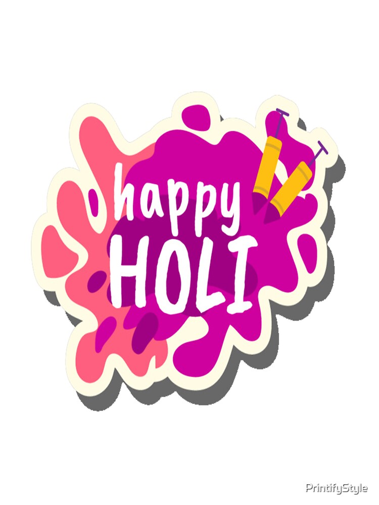 Happy Holi | Bura Na Mano Holi Hai by PrintifyStyle