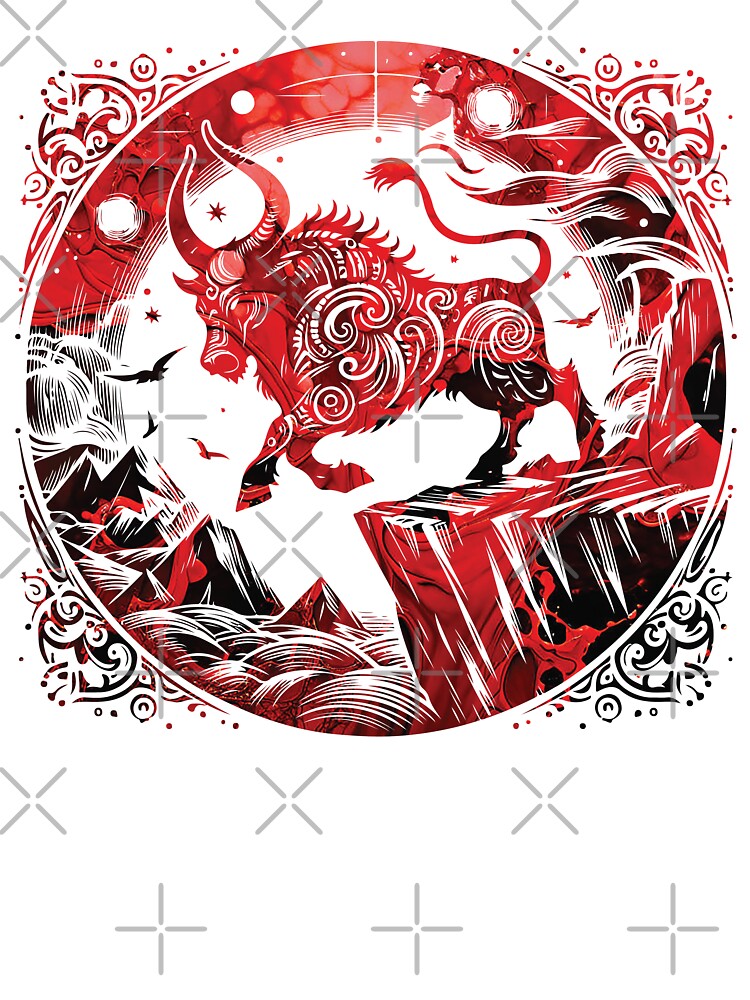Zodiac Taurus Redscape by Osmose-Studio