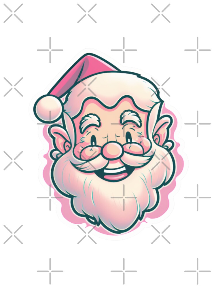 You need this Retro Vintage Pink Santa Claus by Calymera