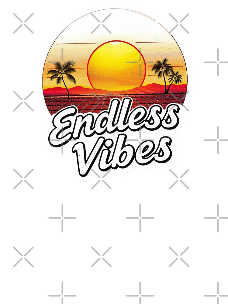 Endless Vibes | Worn-In Retro 80s Sunset by buglevel