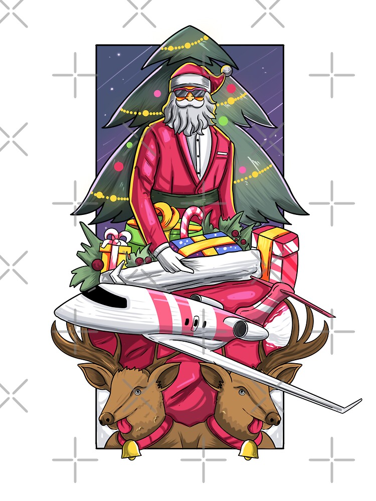 Discreet santa by dudelinart