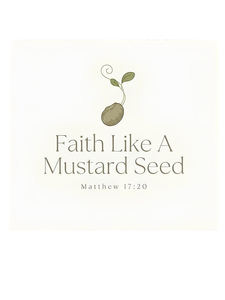 Mustard Seed Faith Christian Encouragement Art by Kayshies8120