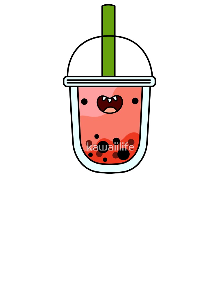 Kawaii Strawberry Boba Tea by kawaiilife