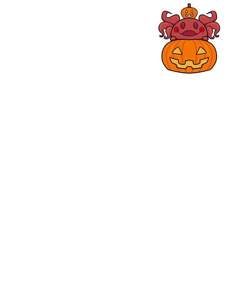 Stack of pumpkins and an Axolotl by VODkmw