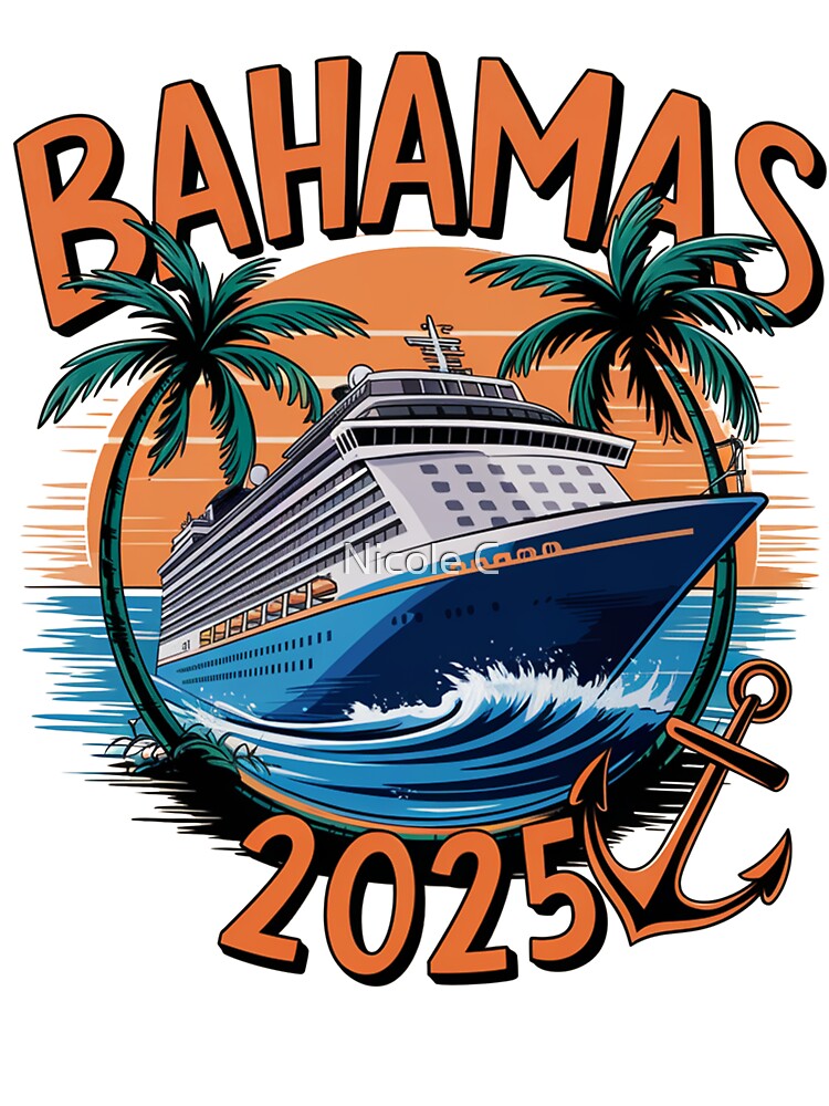 Matching Family Cruise 2025 Bahamas Family Reunion by Nicole Creates