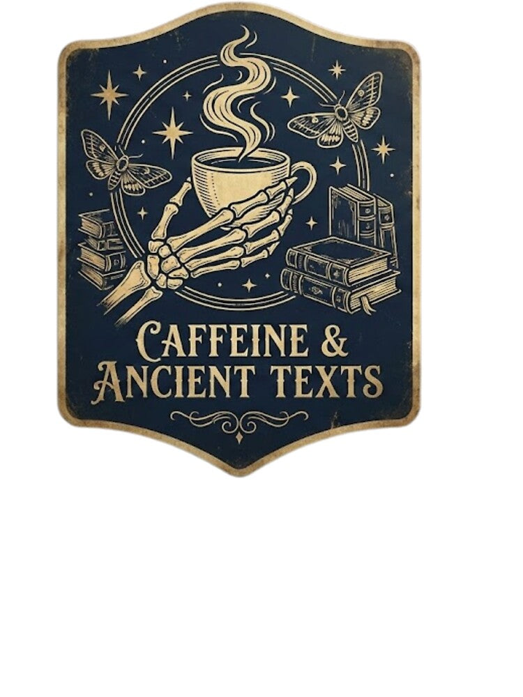 Caffeine and Ancient Texts Dark Academia by Daniben2003