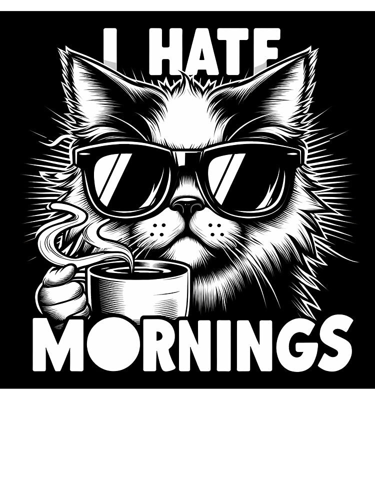 I Am A Morning Person T-Shirt | I Hate Mornings & Coffee Lover Gift by VectorVerseHub