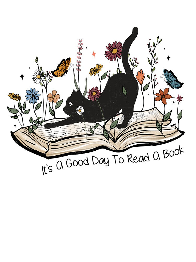 It’s a good day to read a book by ArtemisDesignss
