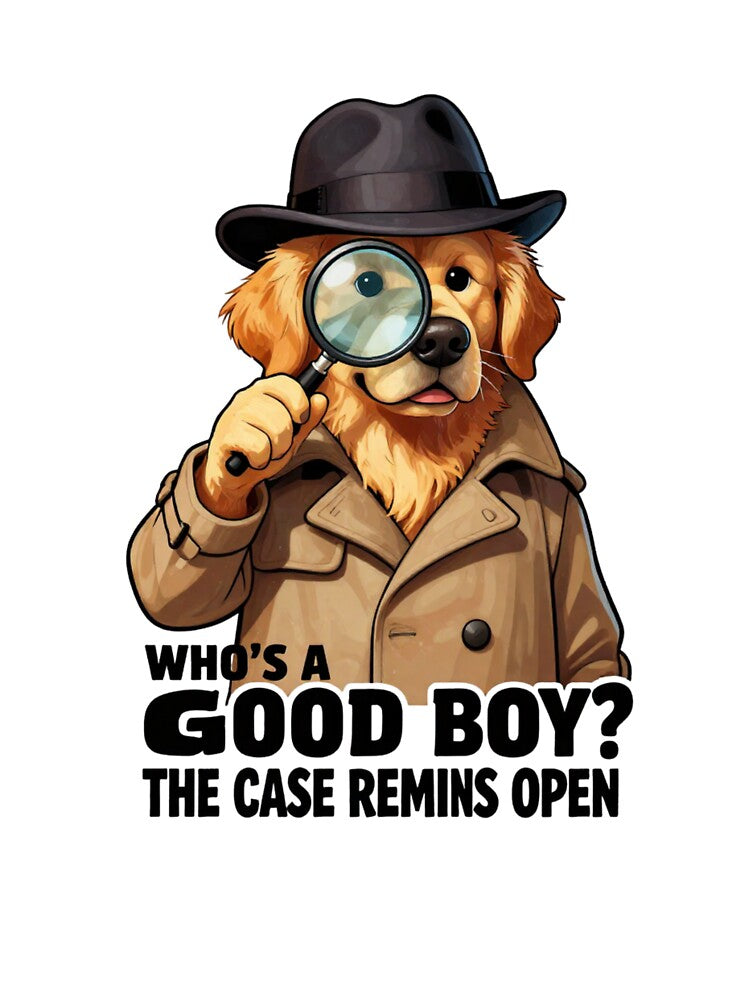 Who’s A Good Boy? The Case Remains Open by GoldenPaw Society