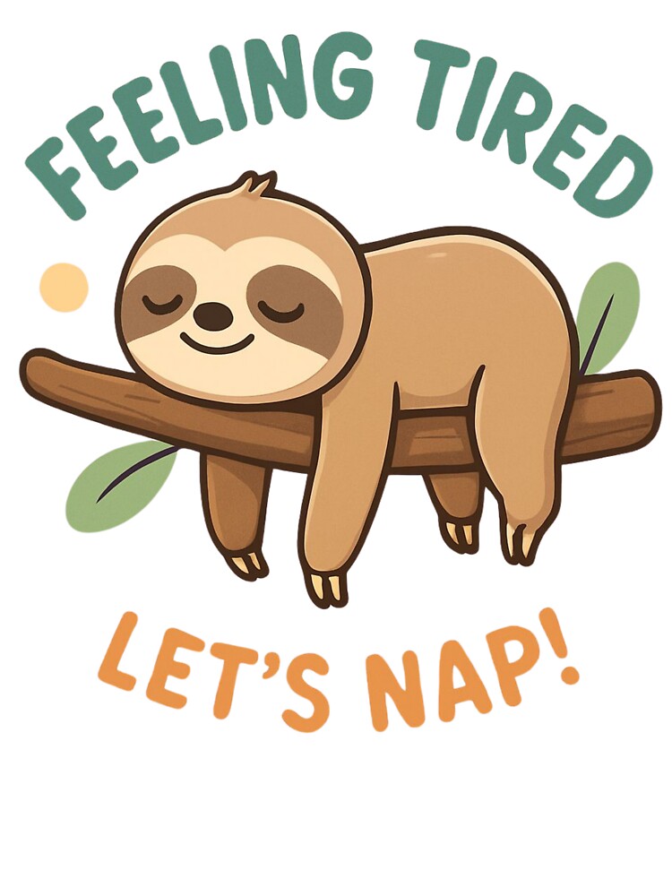 Feeling tired - sloth napping by GUNAPRIYAA