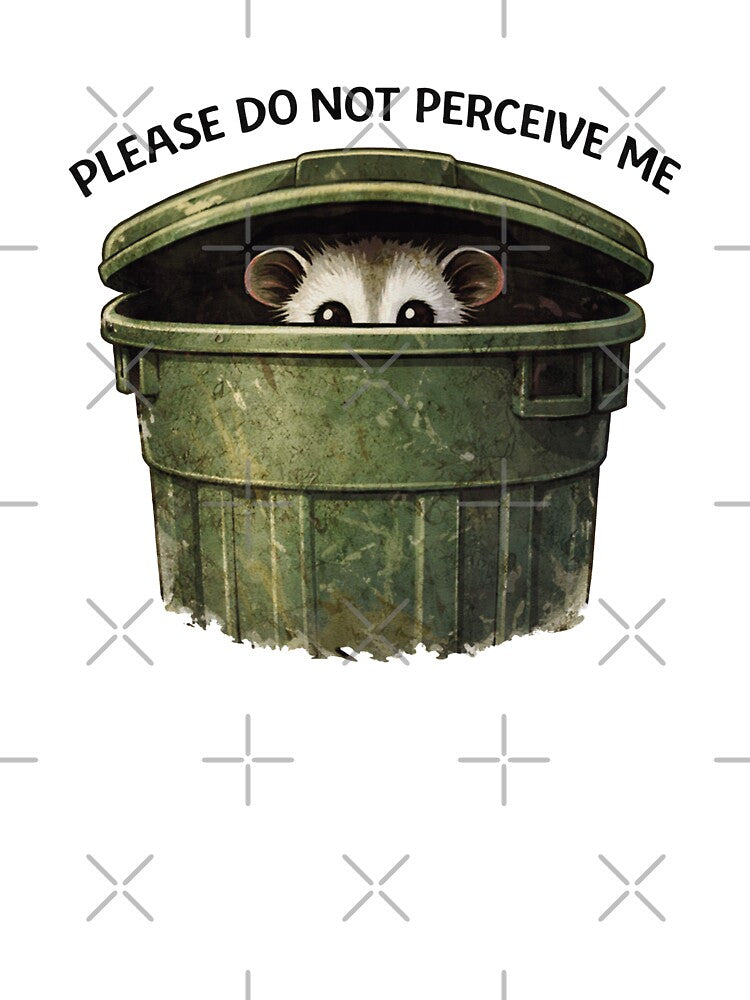 Please Do Not Perceive Me Possum Funny Meme by DiceWay