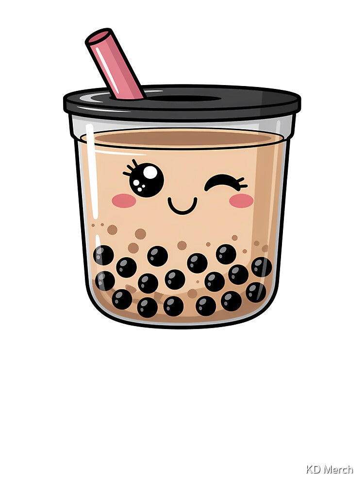 Cute Boba Tea by KD Merch