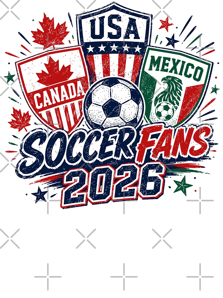 Soccer Fans 2026 Canada, USA, Mexico by legendaryskins