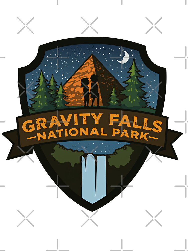 Gravity Falls National Park – Home of the Mystery Shack Campfire Nights by HumansStuck12