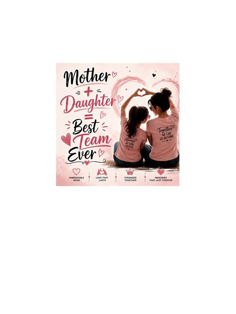 Team Mother & Daughter by Suadela Branding