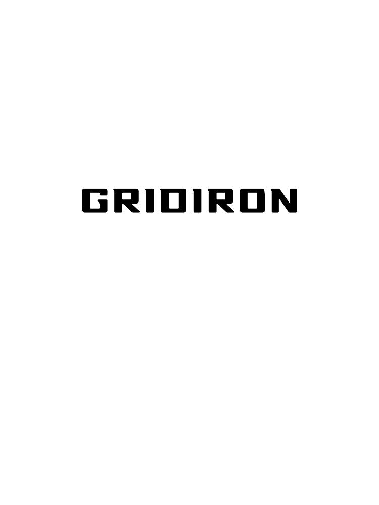 GRIDIRON – Football Tee | Uncle Jichuan by Uncle-Jichuan