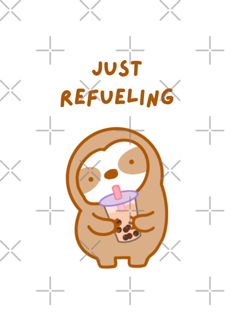 Just Refueling Boba Sloth by theslothinme