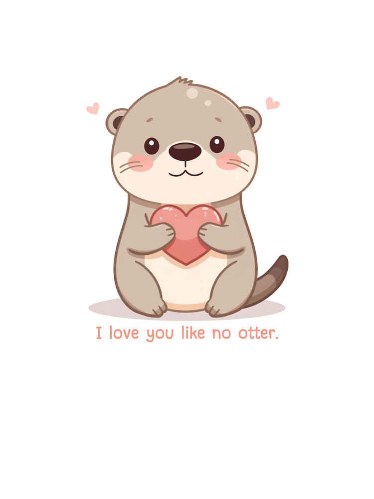 I Love You Like No Otter by Hasthoth