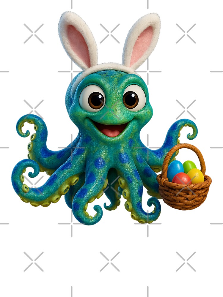 Easter Caribbean Reef Octopus by Sillytoe