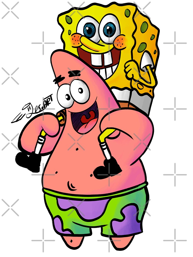 patrick and spongebob BFF by LesArt-Oficial