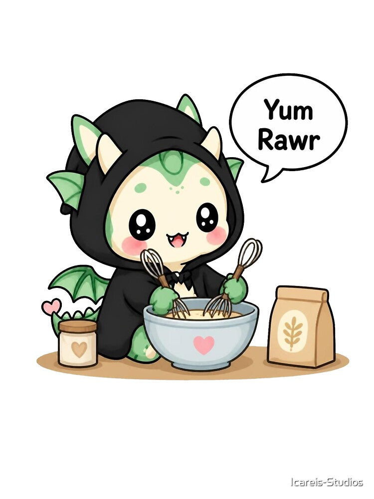 Tiny Dragon Cooking by Icareis-Studios
