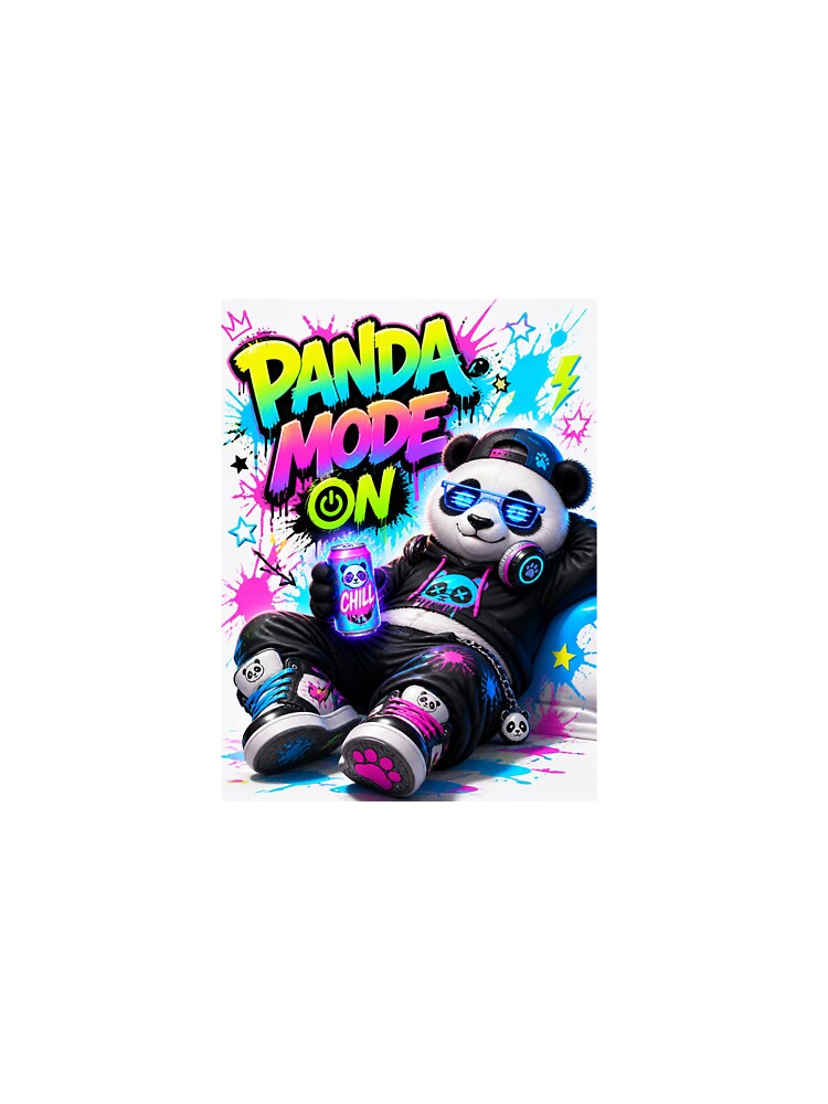 PANDA MODE ON by Selfique Bloom