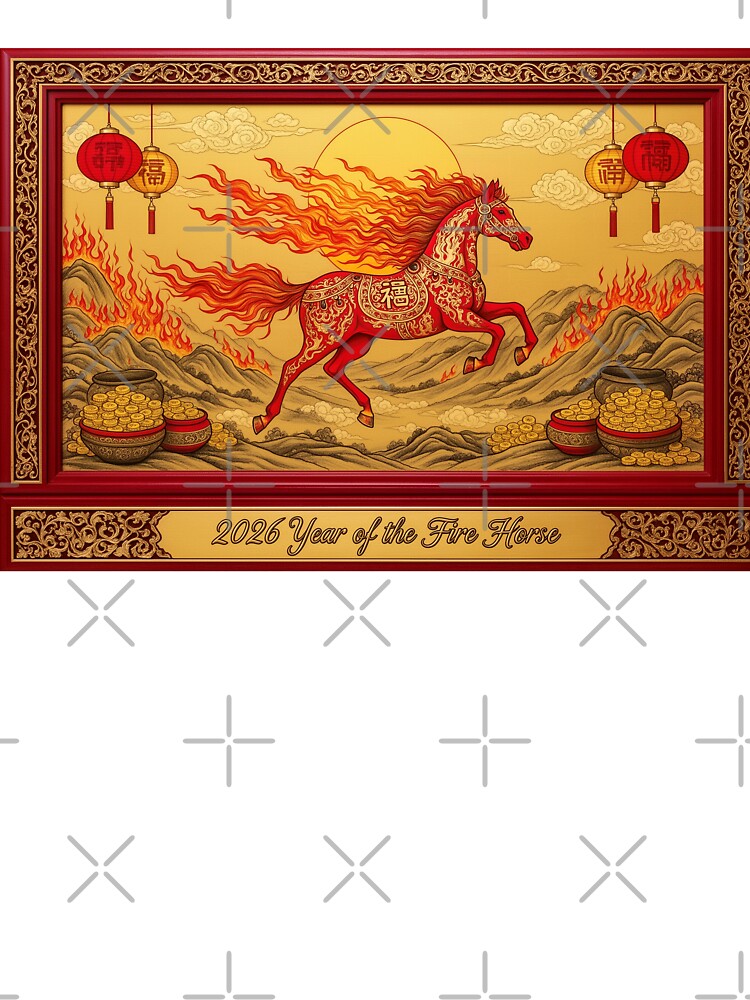 Year of the Fire Horse 2026 by aykiradesigns