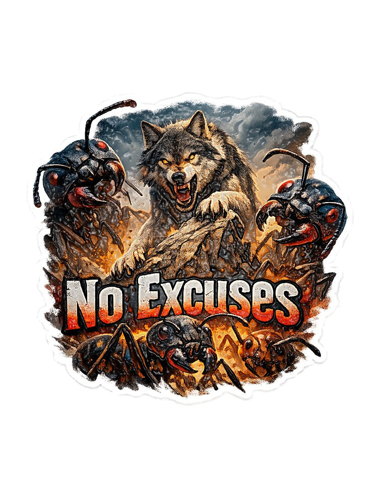 Wolf: No excuses by edrawin.art
