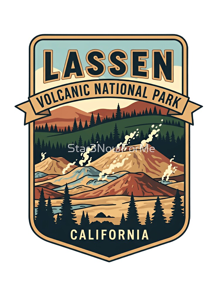 Lassen Volcanic National Park California Outdoor Exploration Escape by Star3NowForMe