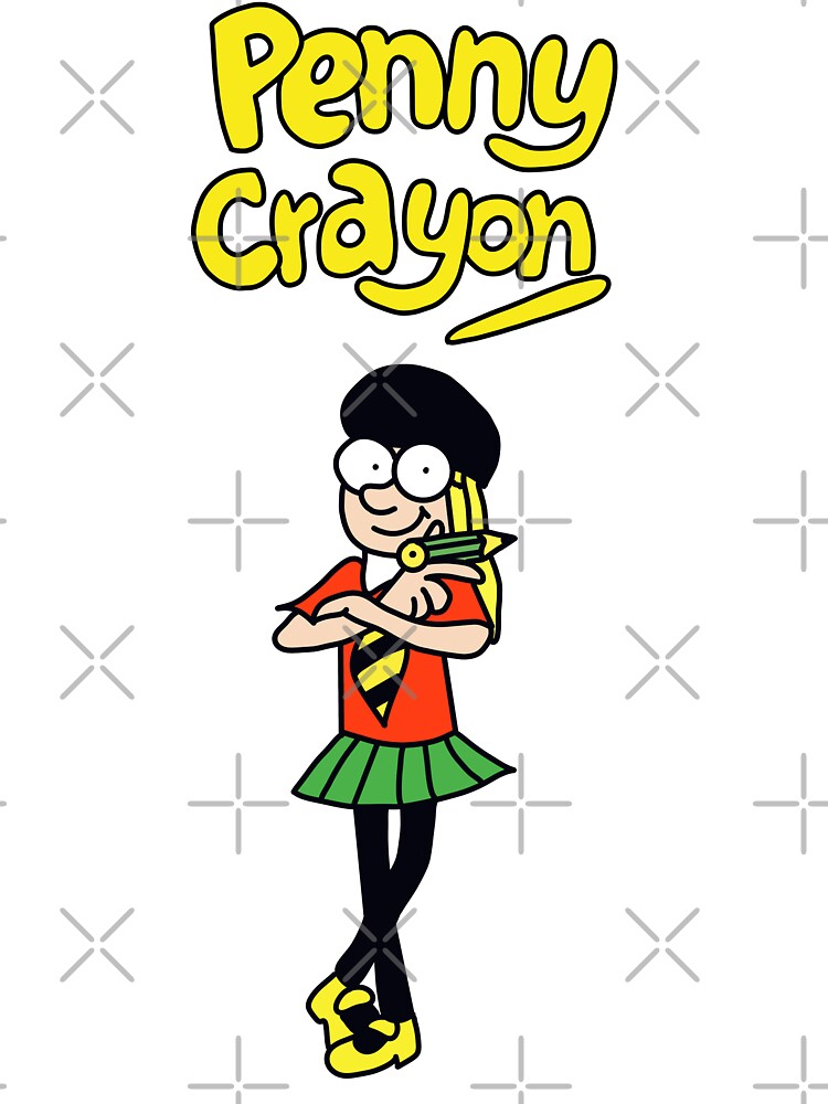 Penny Crayon by greggfriedrice