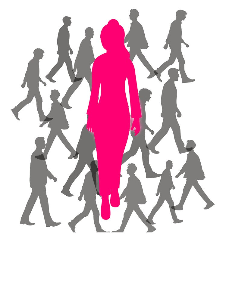 She is the leader in a man field by JusticeForSale