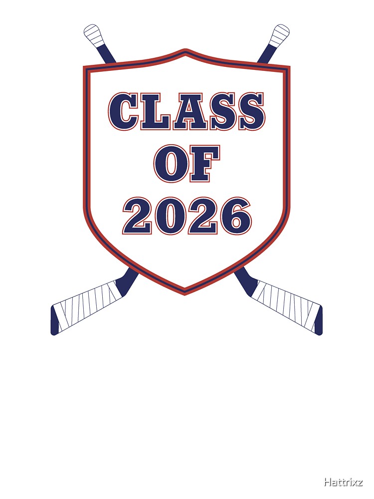 Class of 2026 in White/Blue/Red by Hattrixz