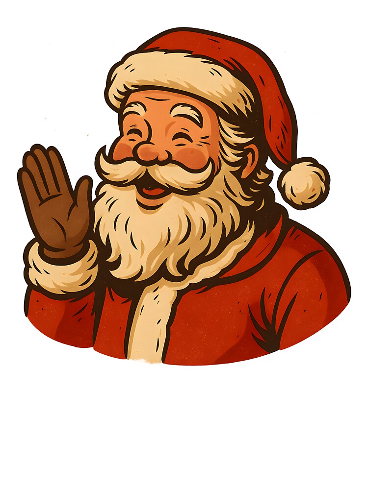 Vintage Jolly Santa Claus Illustration by SigmaSoul