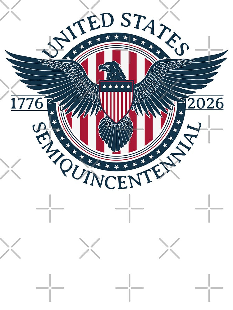 United States Semiquincentennial 1776–2026 Eagle Pride, American Flag – United States 250 Years by colorleafz