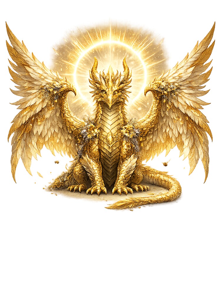 Sun Halo Dragon by ESSClothing