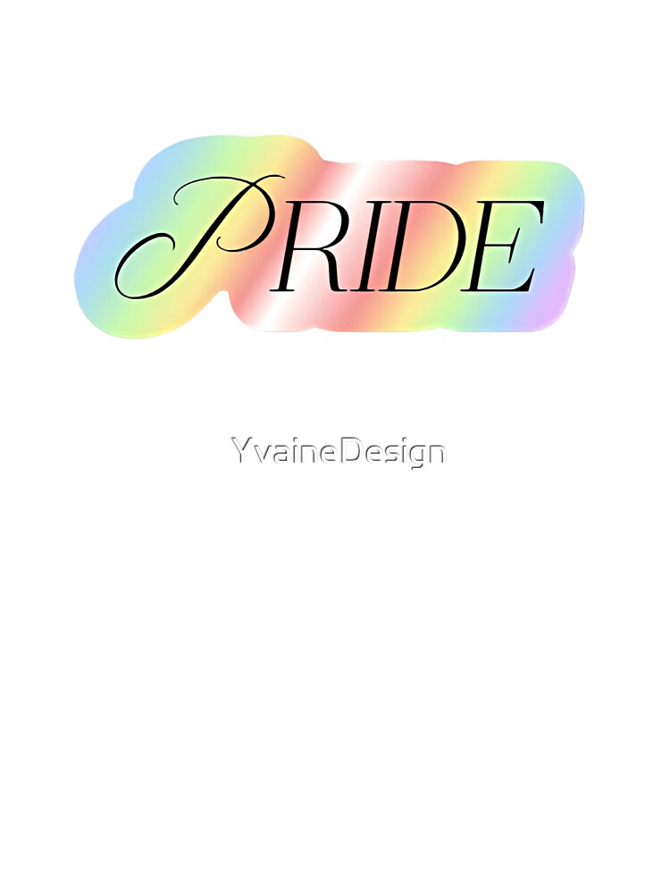 Loud & Proud Pride Month Graphic by YvaineDesign